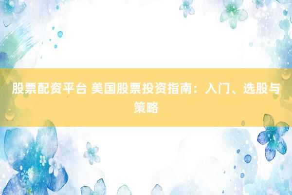 股票配资平台 美国股票投资指南：入门、选股与策略